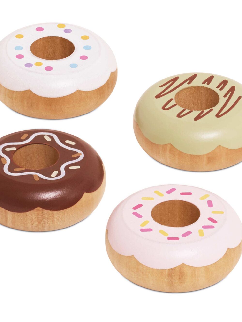 Drewniane pączki zestaw Drewniane pączki zestaw