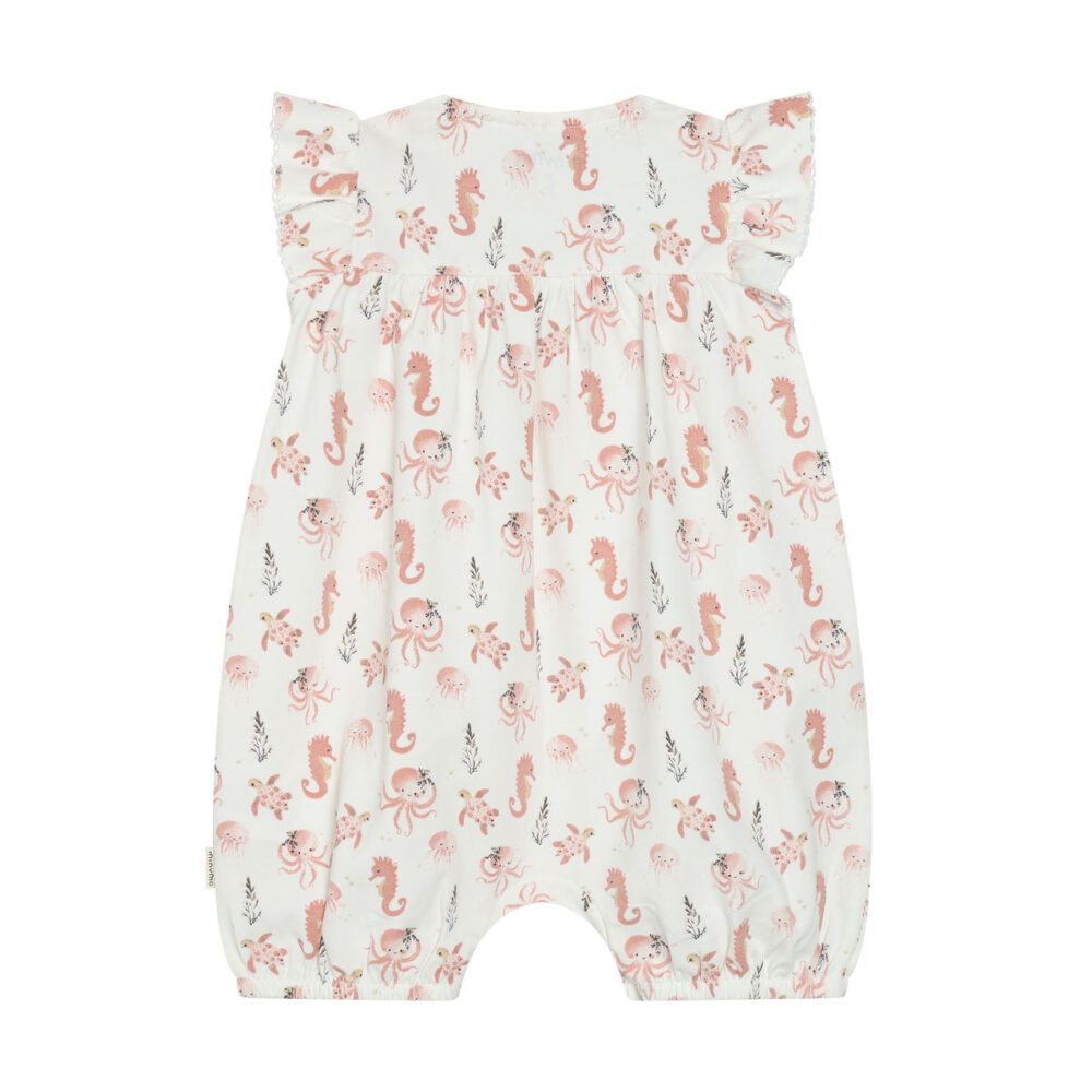 Rampers z organicznej bawełny – AOP, GOTS (SS26)