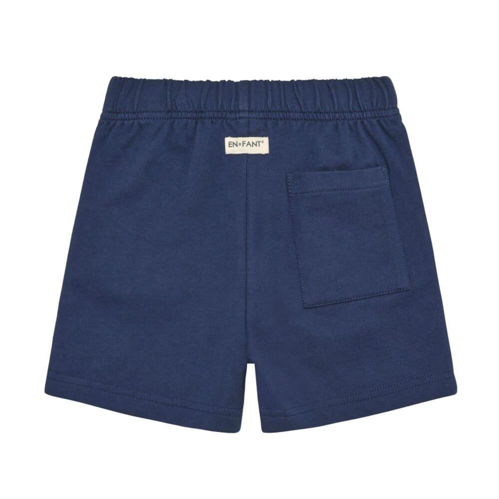 230625-7649-B-shorts-muslin-medieval-blue Szorty muślinowe - granatowe GOTS