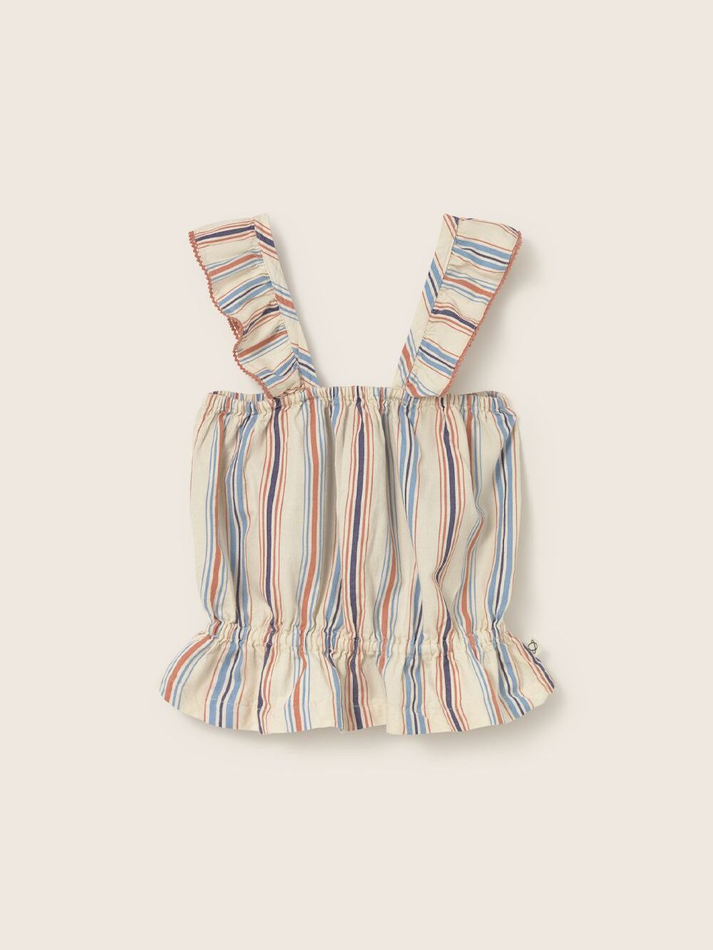 bynela-pl-cozmo-AVAK273s6-ivory-striped-cotton-2 Bawełniany letni top w paski z bawełny organicznej I Cozmo SS26