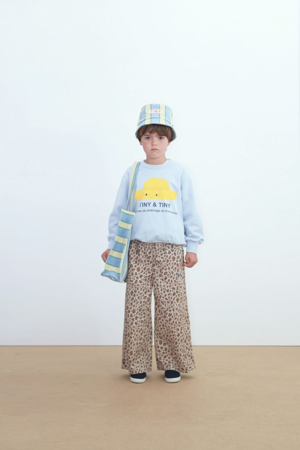 Bluza dziecięca z bawełny organicznej Tinycottons | Giverny SS26