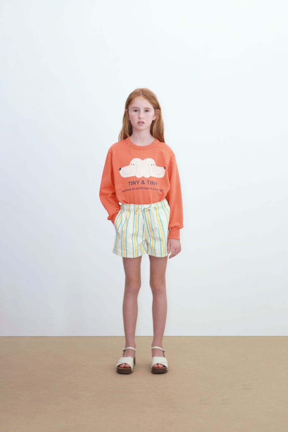Bluza dziecięca bawełna organiczna Tinycottons | Giverny SS26