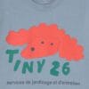 bynela-tinycottons-Koszulka-dziecieca-Red-Dog-Graphic-–-Grey-Tinycottons-Giverny-SS26-3 Koszulka dziecięca bawełna organiczna Tinycottons | Giverny SS26