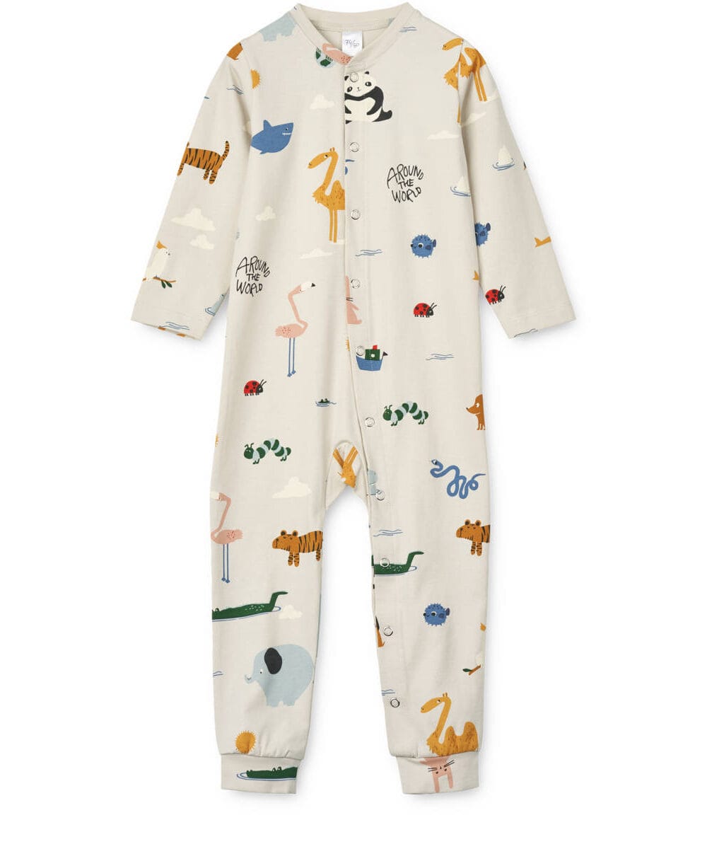 piżama dziecięca GOTS bawełna organiczna Liewood