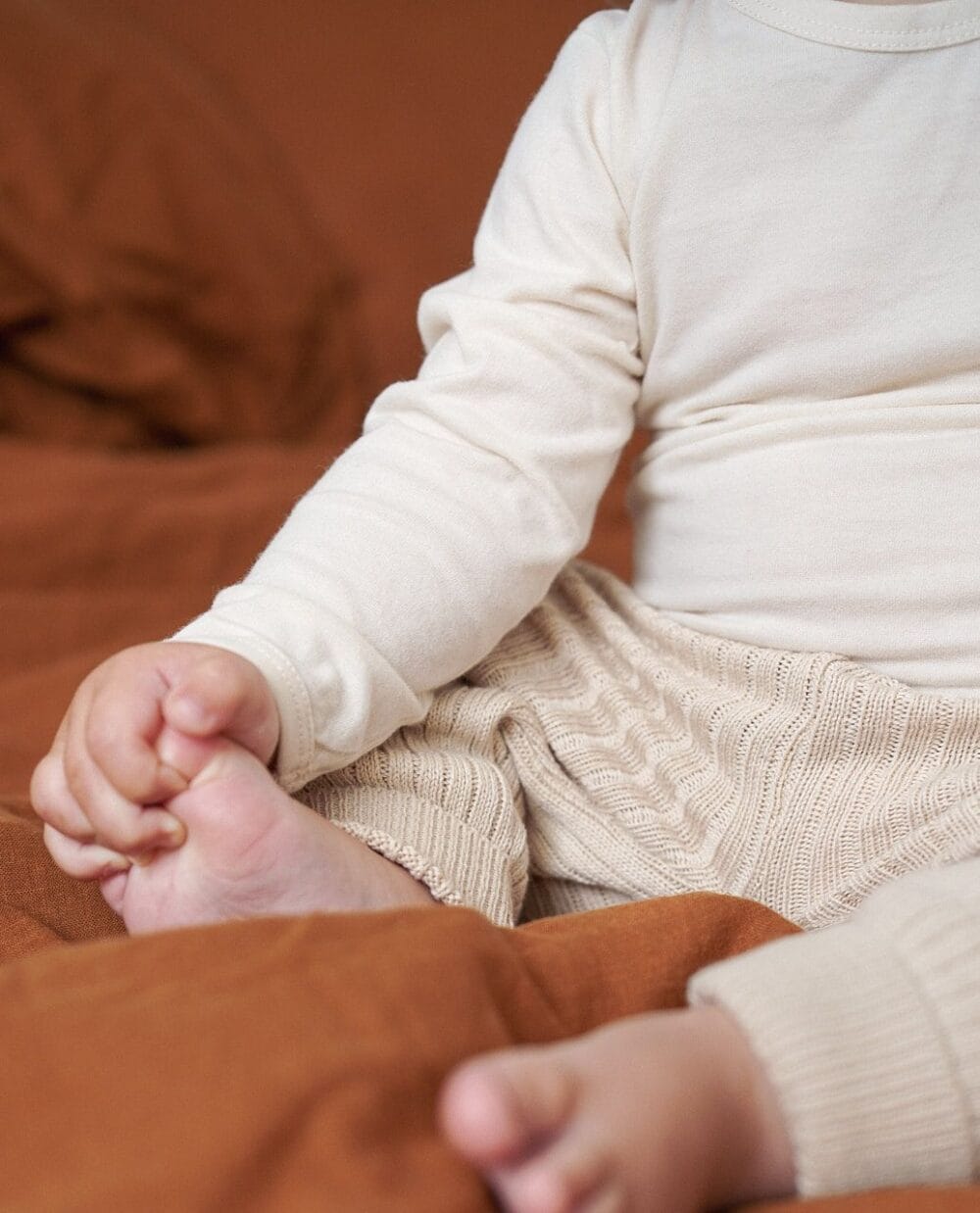 Body niemowlęce z bawełny organicznej | Miś