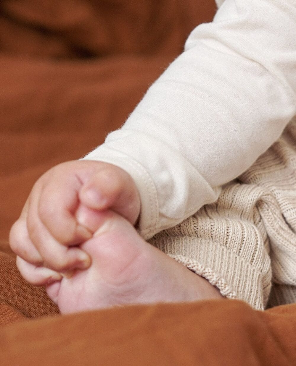 Body niemowlęce z bawełny organicznej | Miś