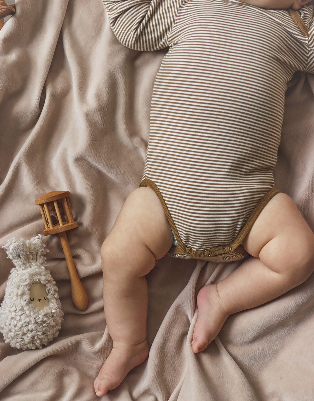Body niemowlęce z bawełny organicznej | Toffee