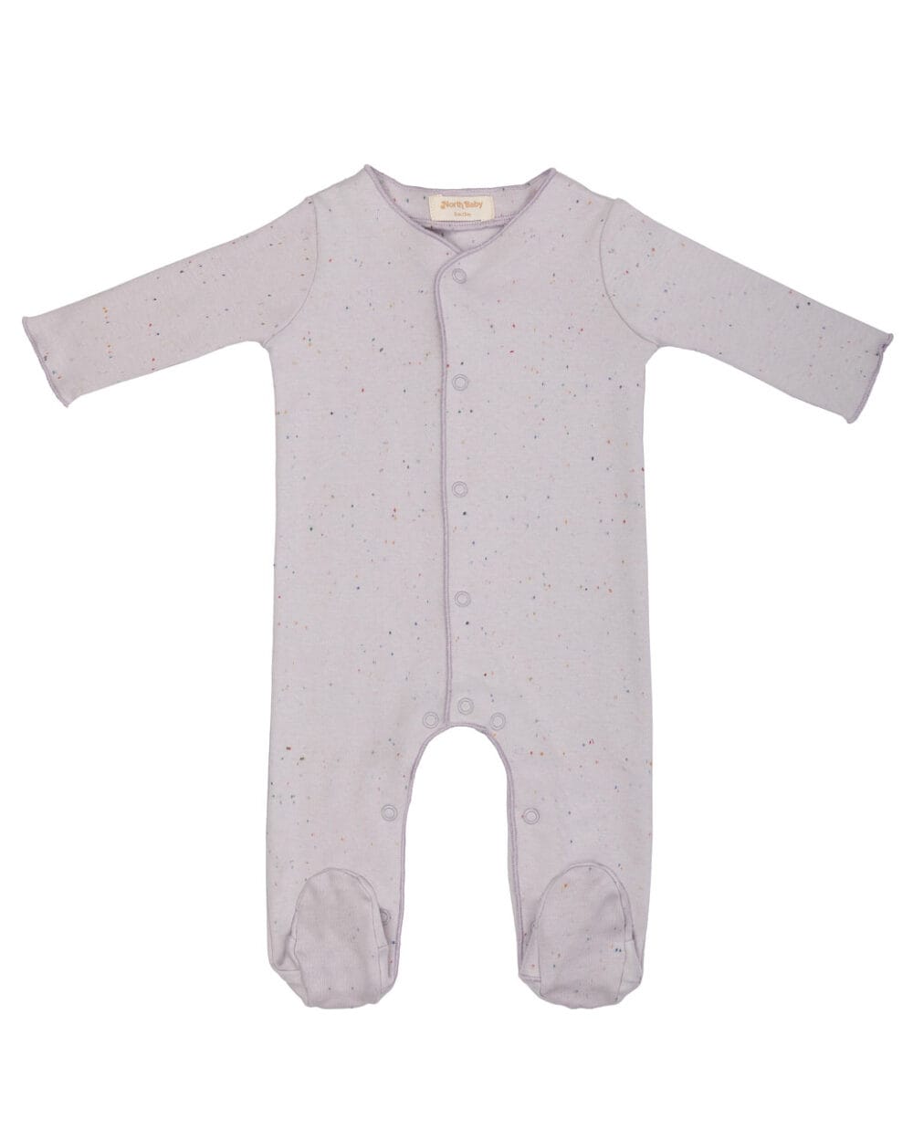 Organiczny rampers niemowlęcy Fiolet