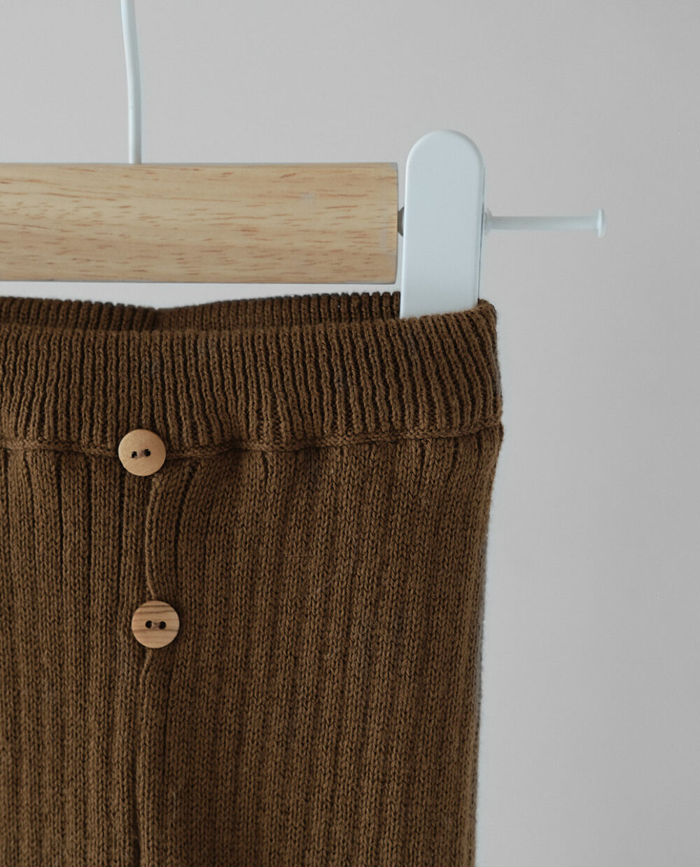 Spodnie niemowlęce z bawełny organicznej | Kakao