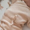 Zestaw niemowlęcy z bawełny organicznej | Ciepły beż