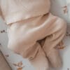 Zestaw niemowlęcy z bawełny organicznej | Ciepły beż