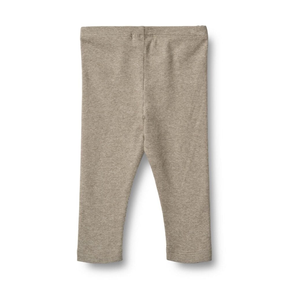 Legginsy niemowlęce z bawełny organicznej GOTS