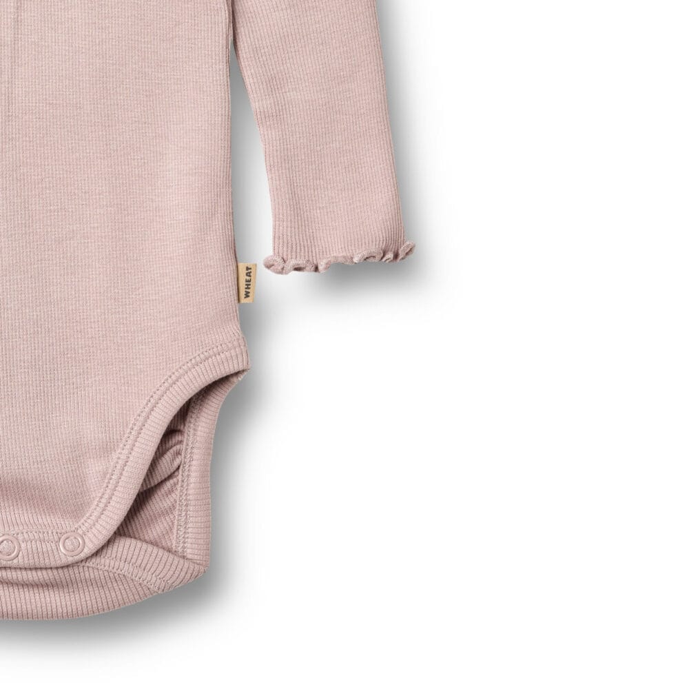Body niemowlęce z bawełny organicznej Wheat