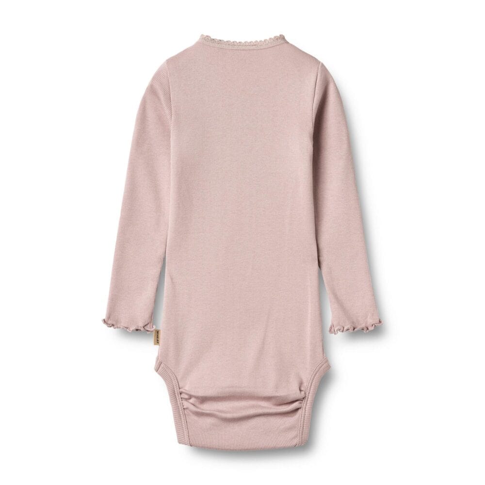 Body niemowlęce z bawełny organicznej Wheat