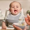 BABYBJORN - Zestaw do karmienia 3 szt. - Light Grey