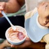 BABYBJORN - Zestaw do karmienia 3 szt. - Powder Blue