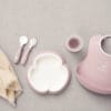BABYBJORN - Zestaw obiadowy - Powder Pink