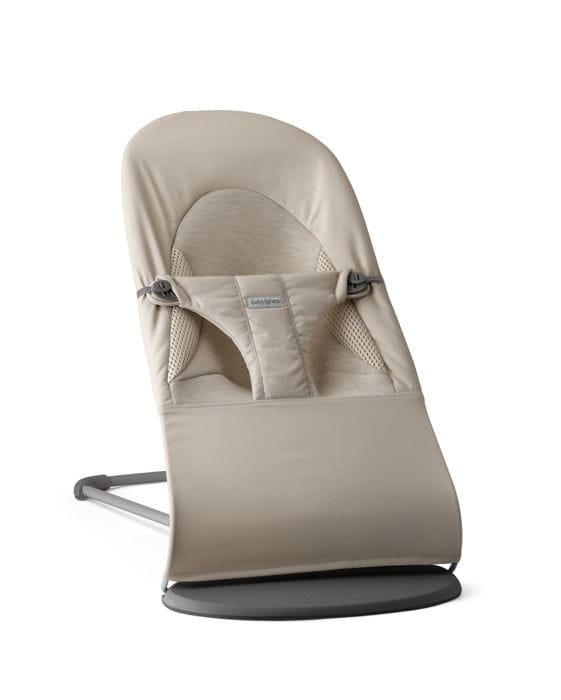 BABYBJORN - leżaczek BALANCE SOFT WOVEN/JERSEY Tri Fabric