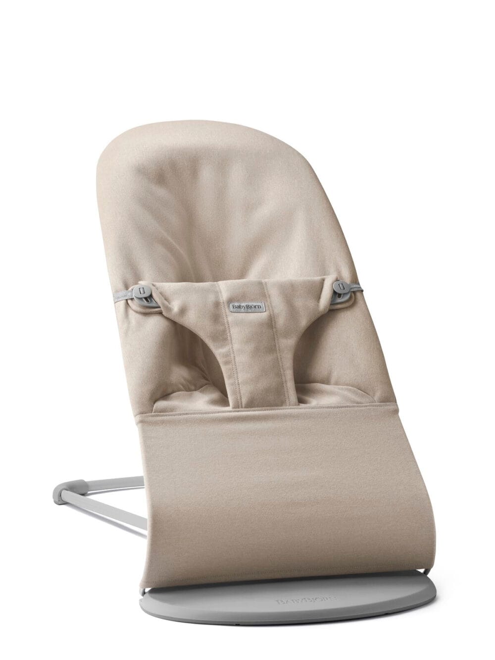 BABYBJORN - leżaczek BLISS WOVEN - Jasny Beż melanż