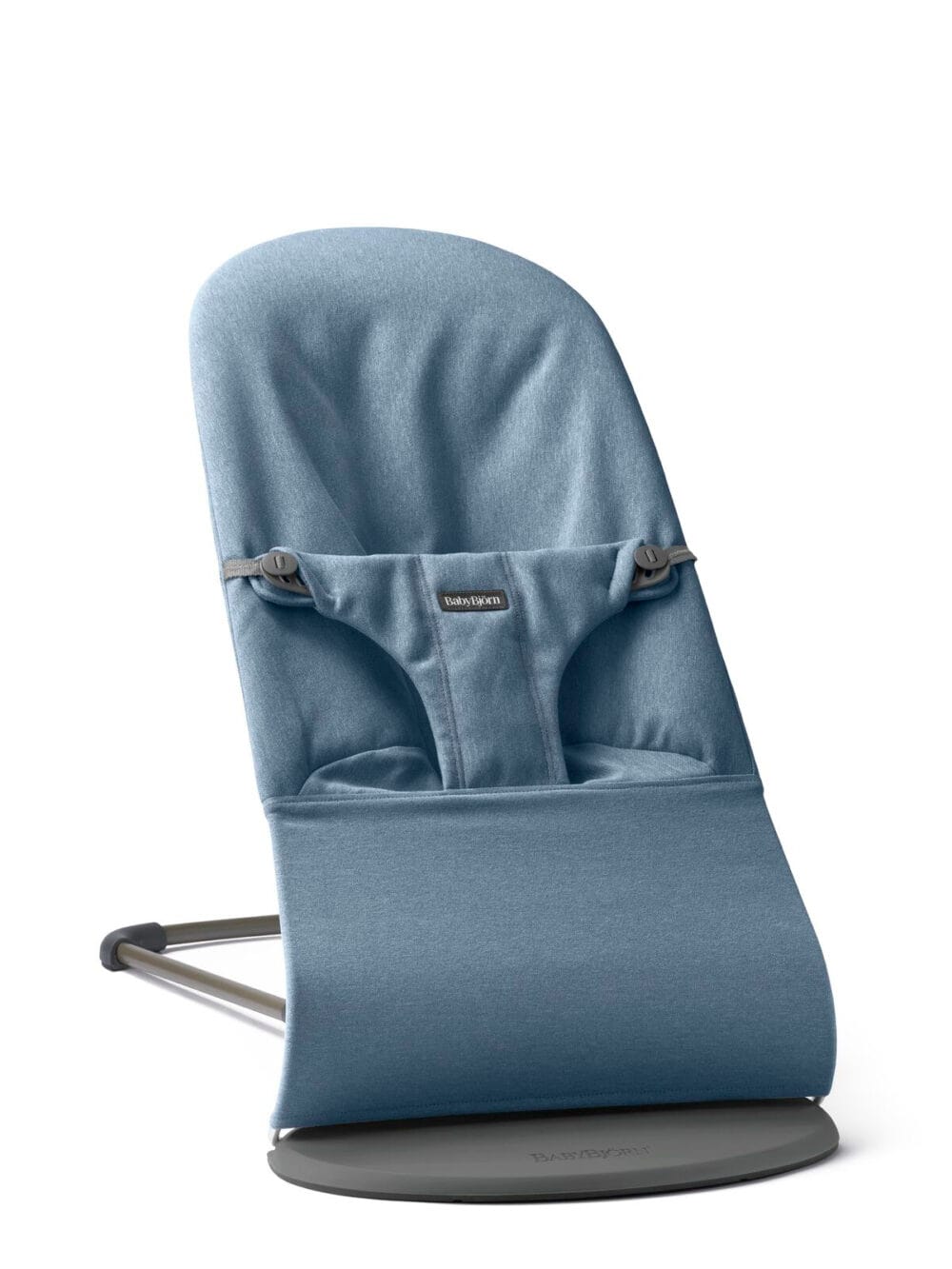 BABYBJORN - leżaczek BLISS WOVEN - Niebieski melanż