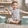 BABYBJORN - nocnik Smart - ciemny zielony
