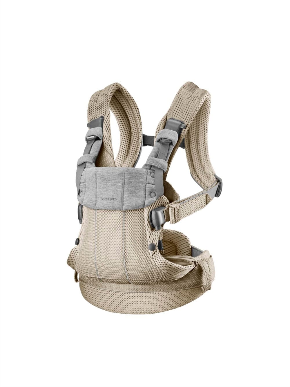BABYBJORN - nosidełko Harmony 3D Mesh, Szary Beż