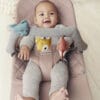 BABYBJORN - zabawka do leżaczka - Soft Friends - jasnoszara