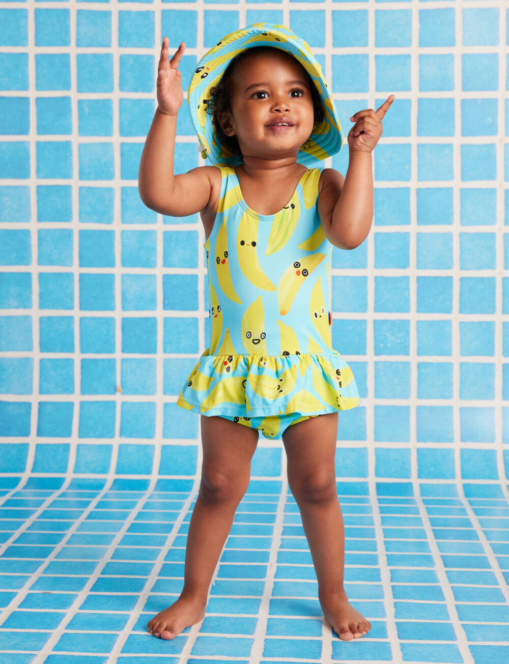 Strój kąpielowy dziewczęcy UPF 50+