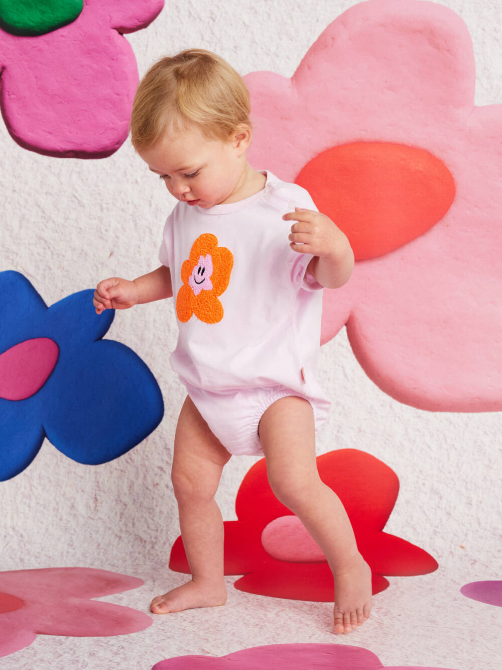 bynela-halcyon-nights-cotton-bodysuit-hej-blomma body niemowlęce bawełna Halcyon Nights Hej Blomma