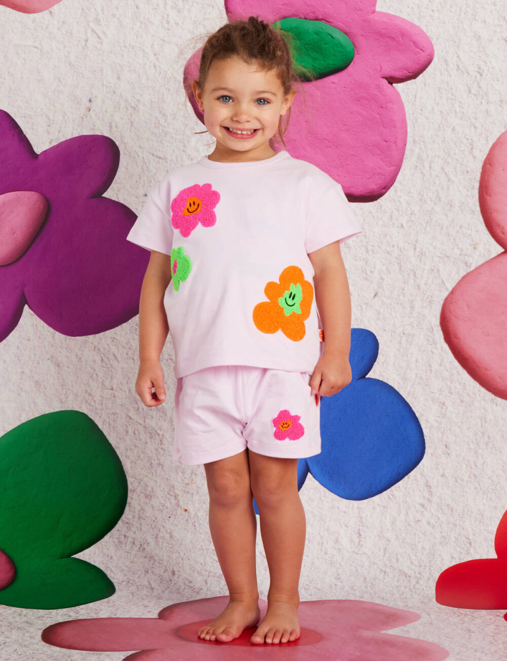 t-shirt dziecięcy oversize Halcyon Nights Hej Blomma Tee