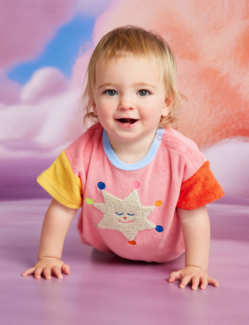 Body niemowlęce z bawełny Terry