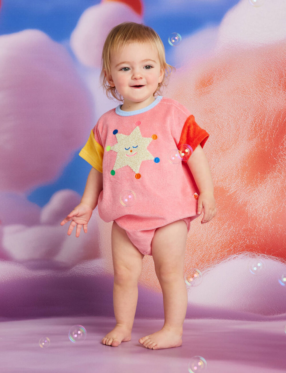 Body niemowlęce z bawełny Terry