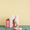 Kid's Concept - pufa cylindryczna ze schowkiem, różowa