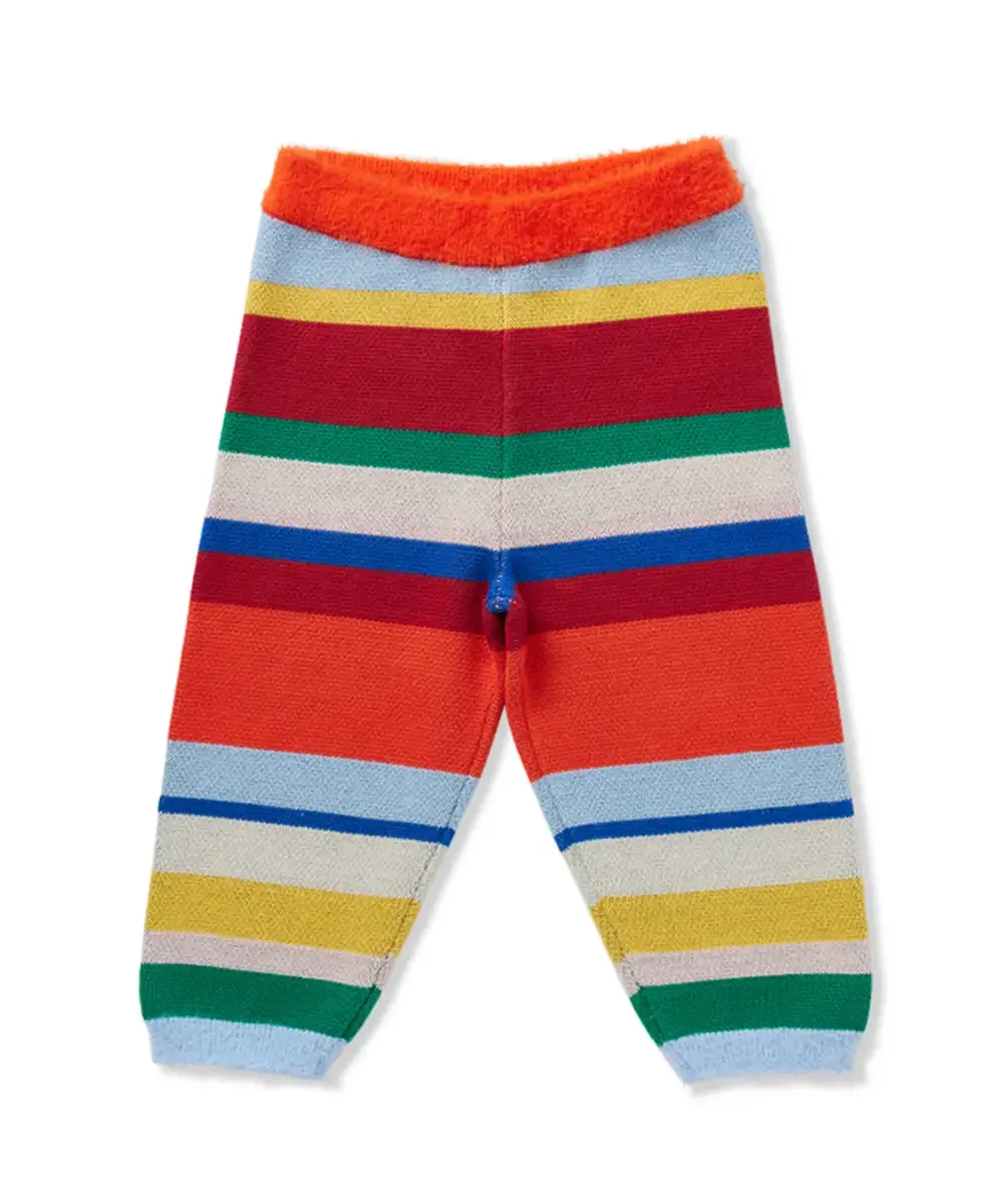Spodnie Stripes Knit – przytulne spodnie w paski