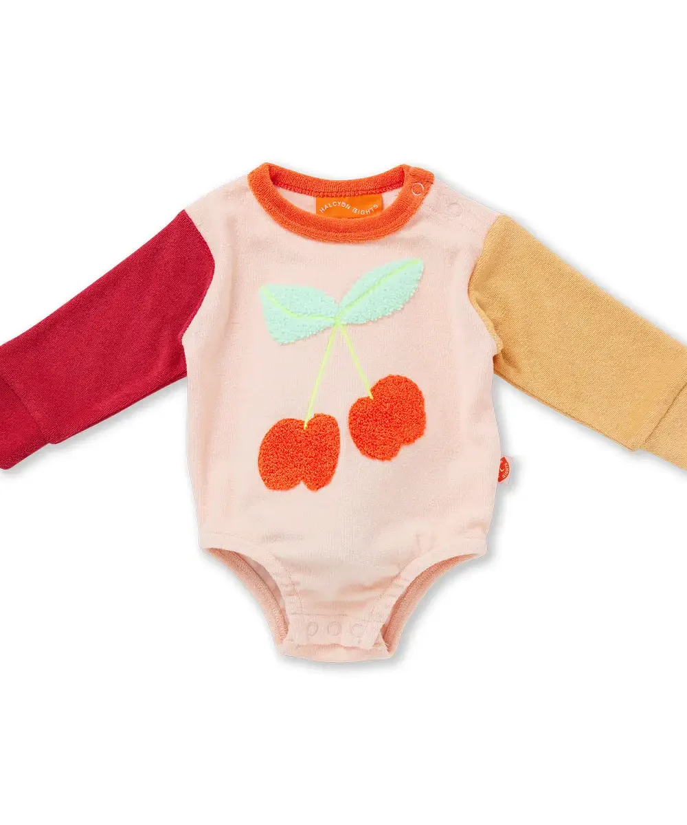 Body Tiny Orchard Terry – ciepłe body z długim rękawem