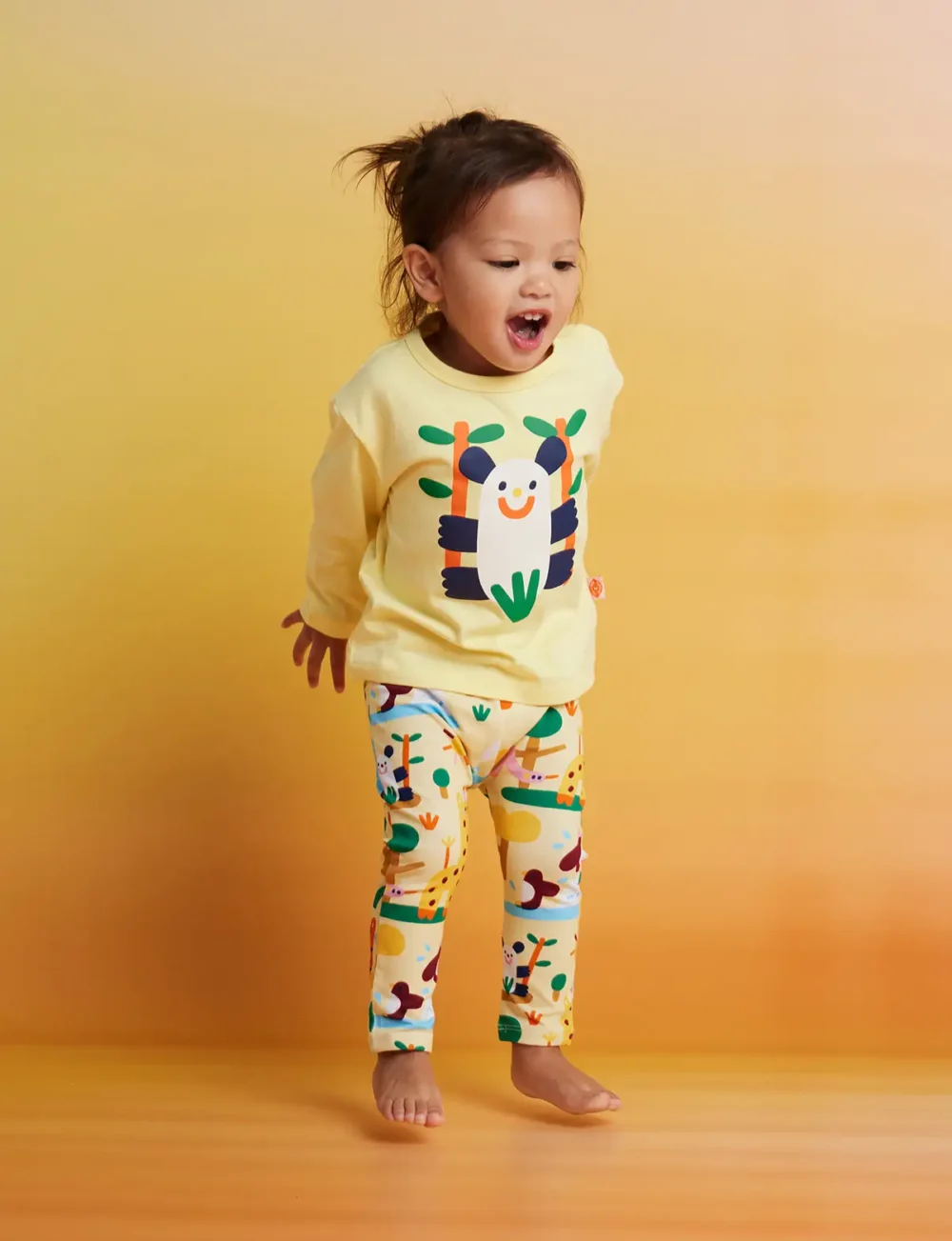 Legginsy niemowlęce Zoo Crew– wygodne legginsy dla najmłodszych