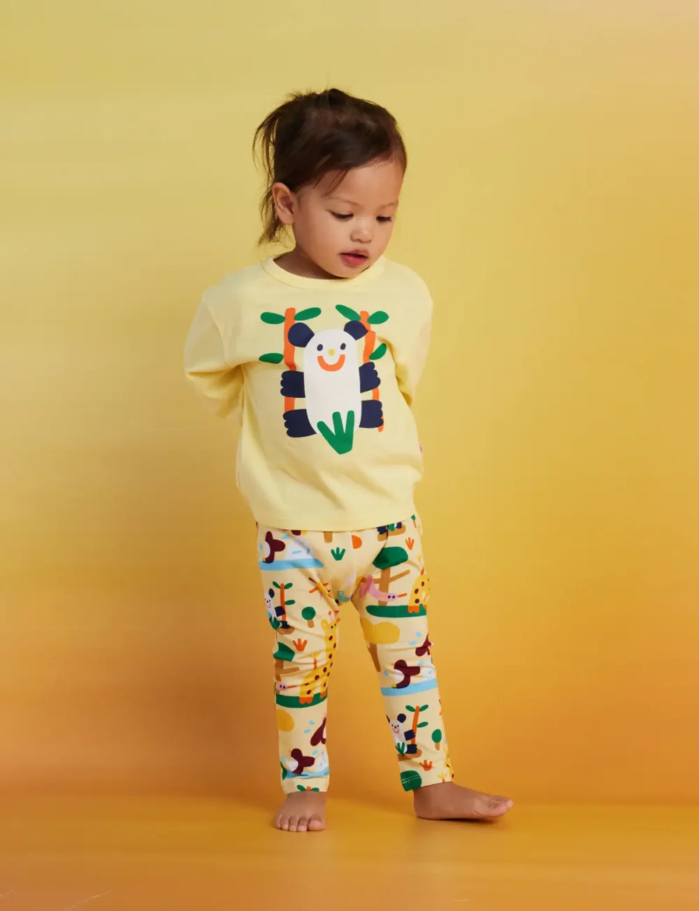 Legginsy niemowlęce Zoo Crew– wygodne legginsy dla najmłodszych
