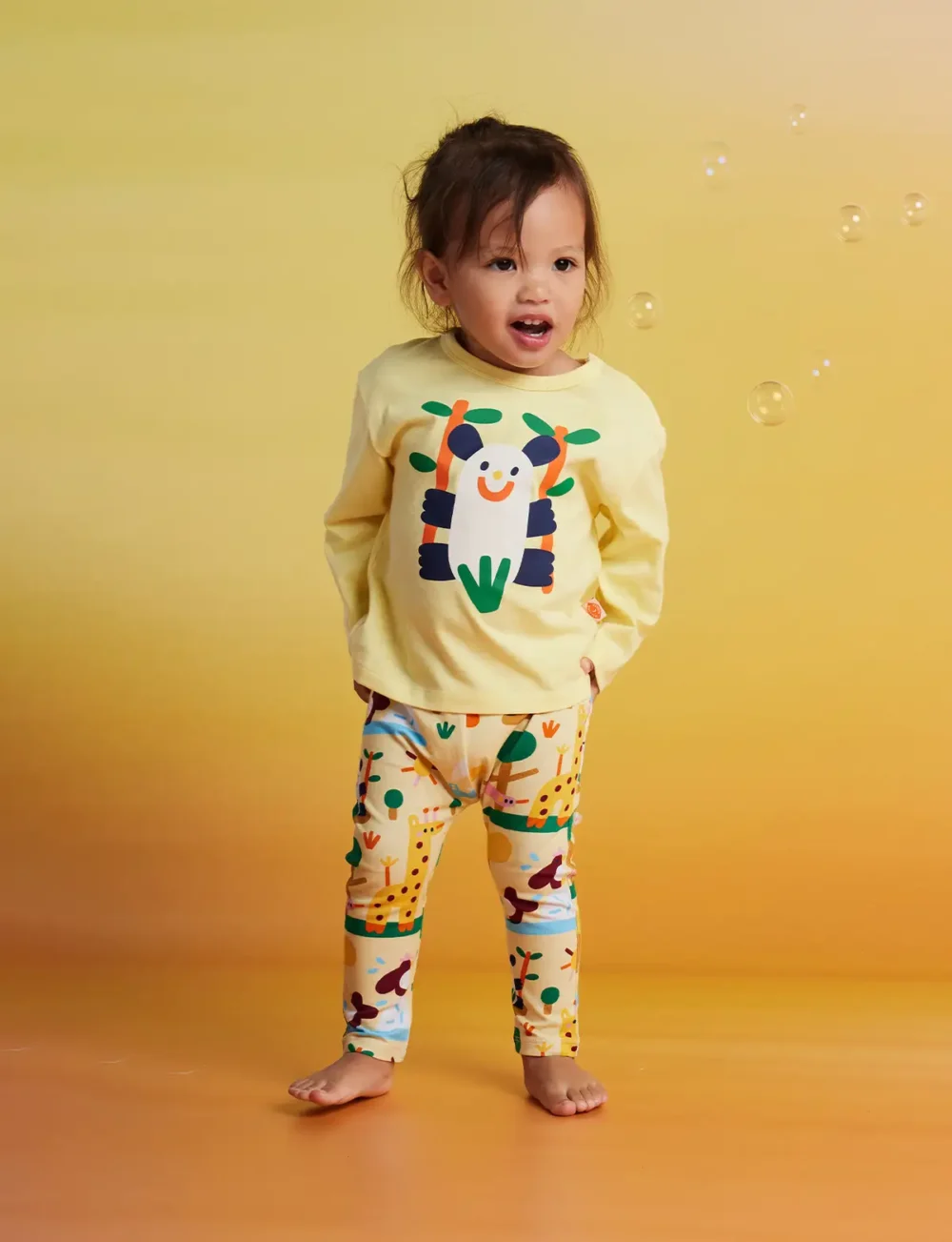 Legginsy niemowlęce Zoo Crew– wygodne legginsy dla najmłodszych