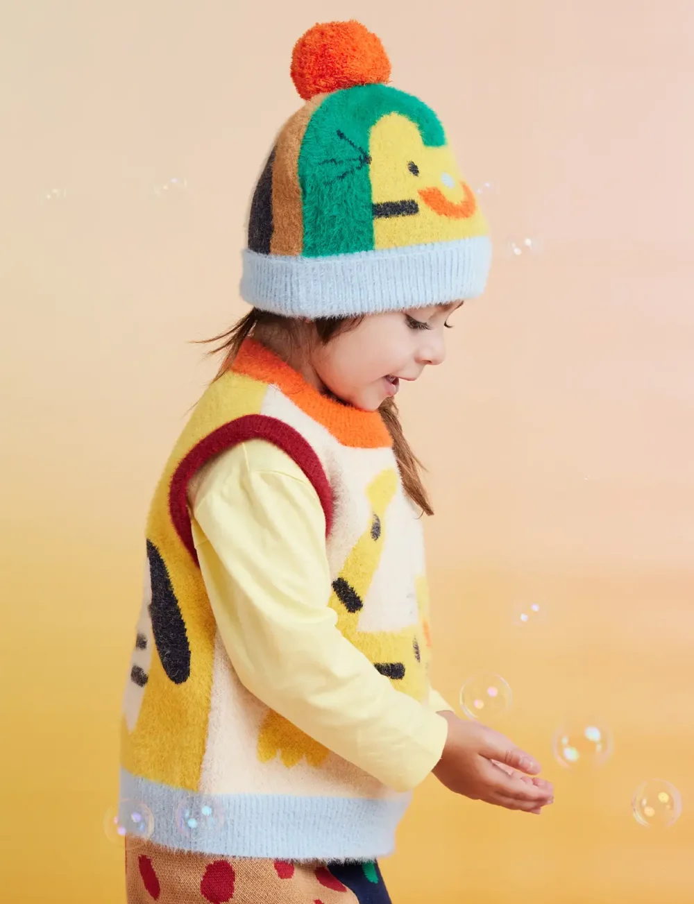 bynela-pl-halcyon-nights-zoo-crew-knit-beanie-01 Czapka Zoo Crew – dziana czapka dla małych odkrywców
