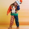 Spodnie Spots Knit – przytulne spodnie w groszki