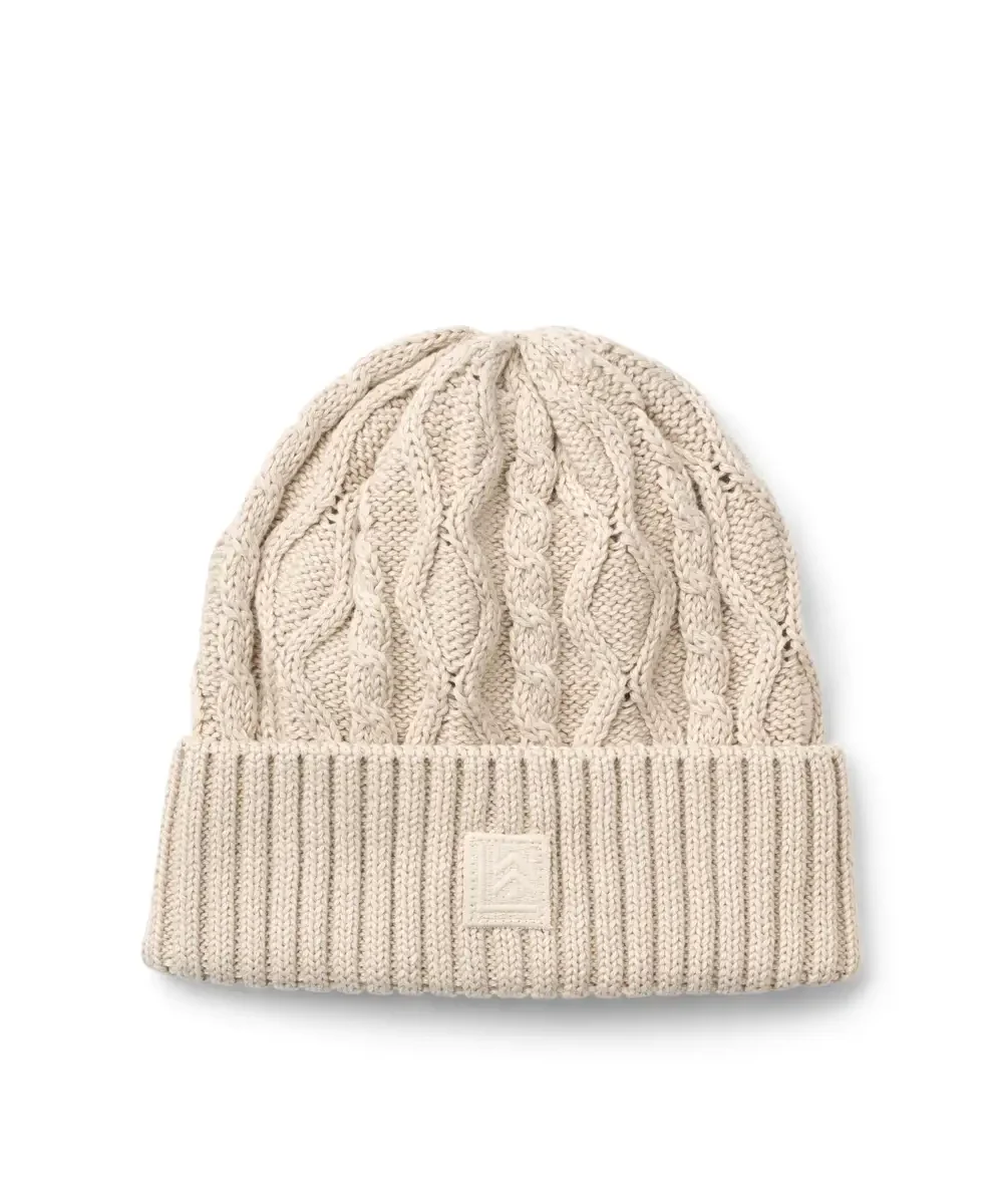 liewood Ezra Beanie with Cables Sandy