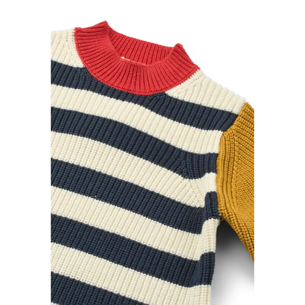 Sweter Levi od Liewood – klasyczny sweterek ze stójką
