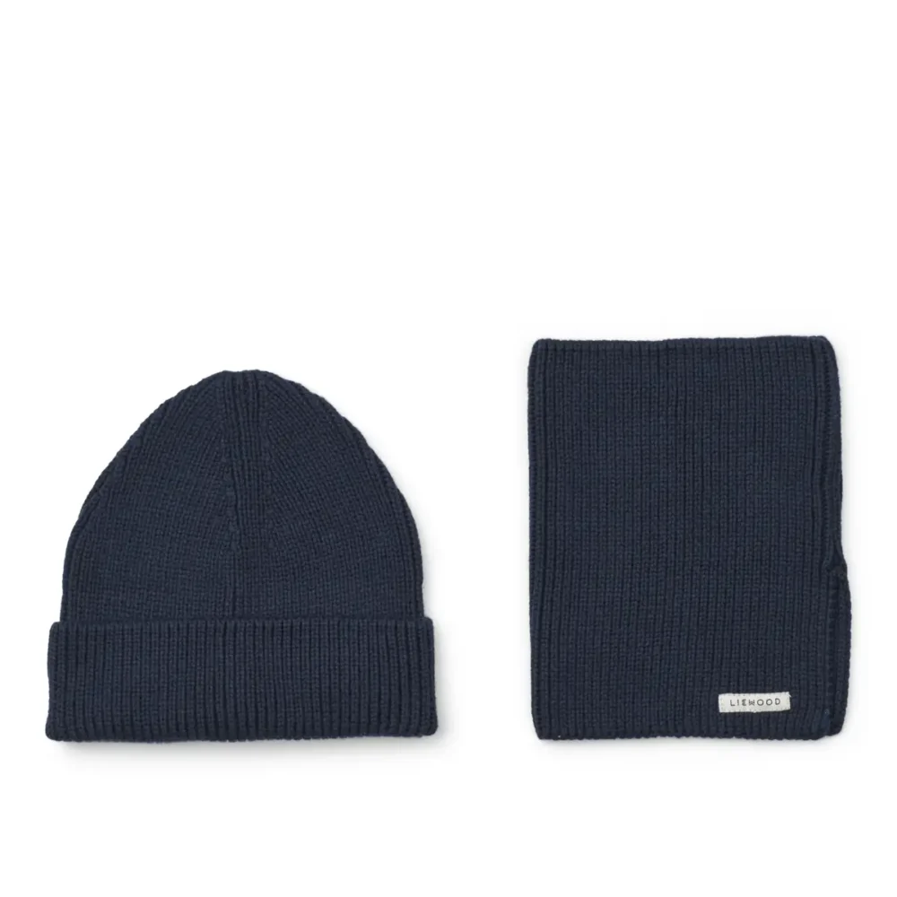 liewood Lina Gift Set Classic navy