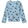 liewood Nieve Printed Longsleeve Rib T-shirt Sweethearts / Beach blue