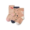 liewood Silas Socks 3-Pack Berry Multi Mix